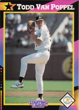 1992 Kenner Starting Lineup Cards Extended Series #50018600 Todd Van Poppel Front