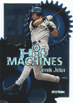 2000 Metal - Hit Machines #7 H Derek Jeter  Front