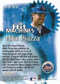 2000 Metal - Hit Machines #9 H Mike Piazza  Back