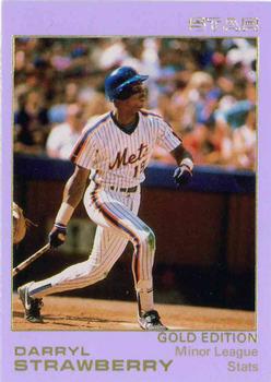 1988-89 Star Gold #42 Darryl Strawberry Front