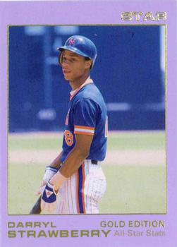 1988-89 Star Gold #43 Darryl Strawberry Front