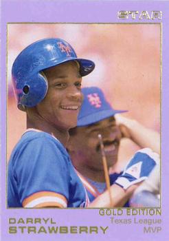 1988-89 Star Gold #45 Darryl Strawberry Front