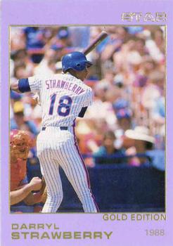 1988-89 Star Gold #47 Darryl Strawberry Front