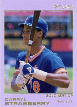 1988-89 Star Gold #50 Darryl Strawberry Front