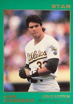 1988-89 Star Gold #91 Jose Canseco Front