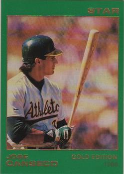 1988-89 Star Gold #97 Jose Canseco Front