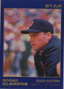 1988-89 Star Gold #156 Roger Clemens Front