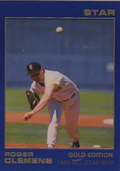 1988-89 Star Gold #159 Roger Clemens Front