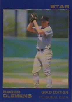 1988-89 Star Gold #160 Roger Clemens Front