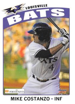 2012 Choice Louisville Bats #2 Mike Costanzo Front