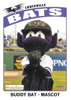 2012 Choice Louisville Bats #35 Buddy Bat Front