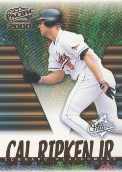 2000 Pacific - Command Performers #3 Cal Ripken Jr.  Front