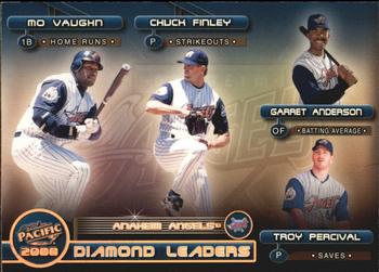 2000 Pacific - Diamond Leaders #1 Garret Anderson / Chuck Finley / Troy Percival / Mo Vaughn Front