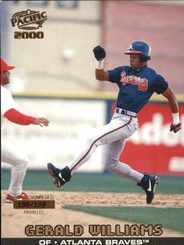 2000 Pacific - Gold #47 Gerald Williams Front