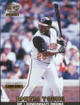 2000 Pacific - Gold #122 Dmitri Young Front