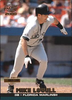 2000 Pacific - Gold #181 Mike Lowell Front
