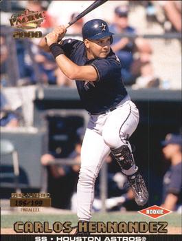 2000 Pacific - Gold #195 Carlos Hernandez Front
