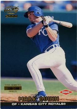 2000 Pacific - Gold #207 Mark Quinn Front