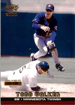 2000 Pacific - Gold #255 Todd Walker Front