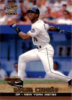 2000 Pacific - Gold #274 Roger Cedeno Front
