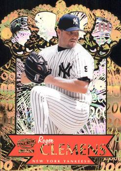 2000 Pacific - Gold Crown Die Cuts #21 Roger Clemens  Front