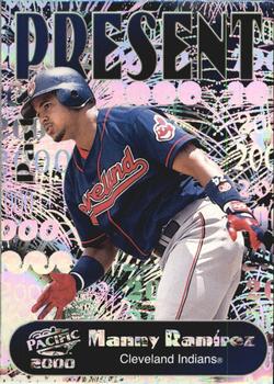 2000 Pacific - Past and Present #8 Manny Ramirez  Front