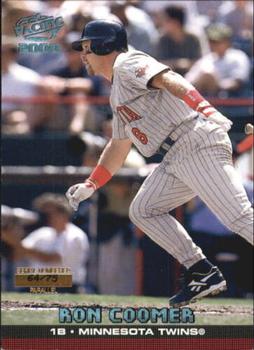 2000 Pacific - Platinum Blue #243 Ron Coomer  Front