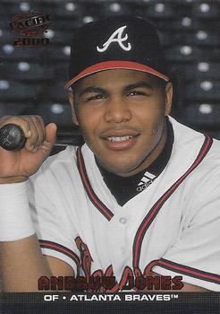 2000 Pacific - Ruby #37a Andruw Jones Front