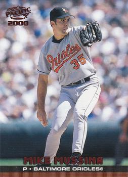 2000 Pacific - Ruby #58 Mike Mussina  Front