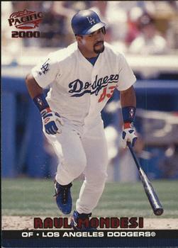 2000 Pacific - Ruby #221 Raul Mondesi  Front