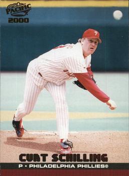 2000 Pacific - Ruby #332 Curt Schilling  Front