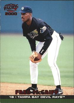 2000 Pacific - Ruby #415 Fred McGriff  Front