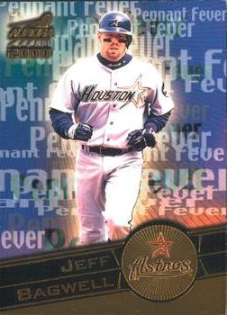 2000 Pacific Aurora - Pennant Fever #10 Jeff Bagwell  Front