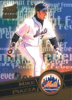 2000 Pacific Aurora - Pennant Fever #11 Mike Piazza  Front