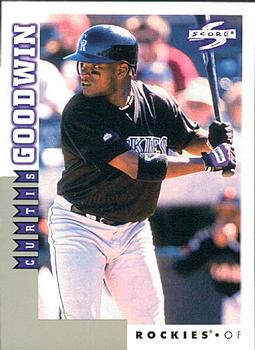 1998 Score Rookie & Traded #RT121 Curtis Goodwin Front