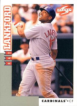 1998 Score Rookie & Traded #RT168 Ray Lankford Front