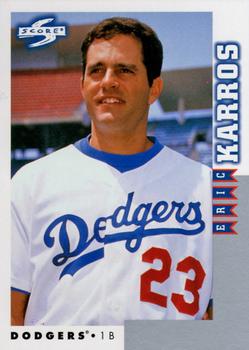 1998 Score Rookie & Traded #RT62 Eric Karros Front