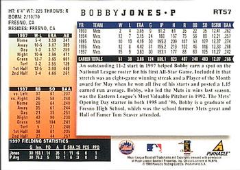 1998 Score Rookie & Traded #RT57 Bobby Jones Back