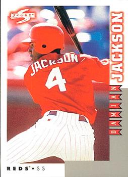1998 Score Rookie & Traded #RT72 Damian Jackson Front