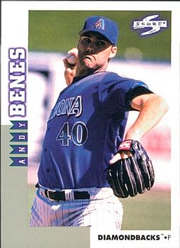 1998 Score Rookie & Traded #RT95 Andy Benes Front