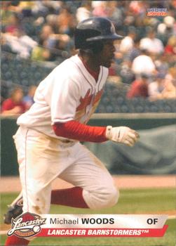 2008 Choice Lancaster Barnstormers #25 Michael Woods Front