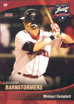 2009 Choice Lancaster Barnstormers #5 Michael Campbell Front