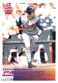 2000 Pacific Crown Collection - Holographic Purple #5 Orlando Palmeiro  Front