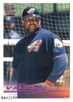 2000 Pacific Crown Collection - Holographic Purple #9 Mo Vaughn Front