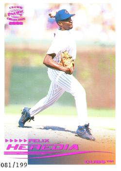 2000 Pacific Crown Collection - Holographic Purple #49 Felix Heredia  Front
