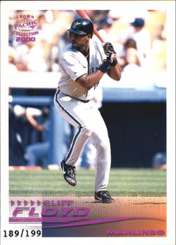 2000 Pacific Crown Collection - Holographic Purple #113 Cliff Floyd  Front