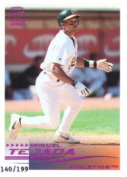 2000 Pacific Crown Collection - Holographic Purple #207 Miguel Tejada  Front