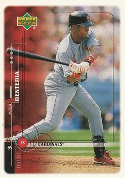 1999 Upper Deck McDonald's St. Louis Cardinals #5 Edgar Renteria Front