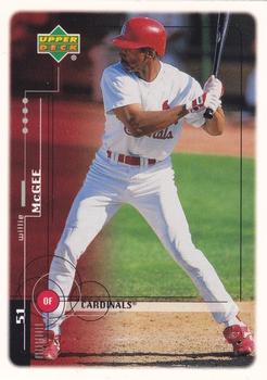 1999 Upper Deck McDonald's St. Louis Cardinals #7 Willie McGee Front
