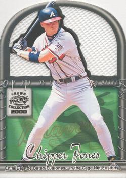 2000 Pacific Crown Collection - In the Cage #2 Chipper Jones  Front